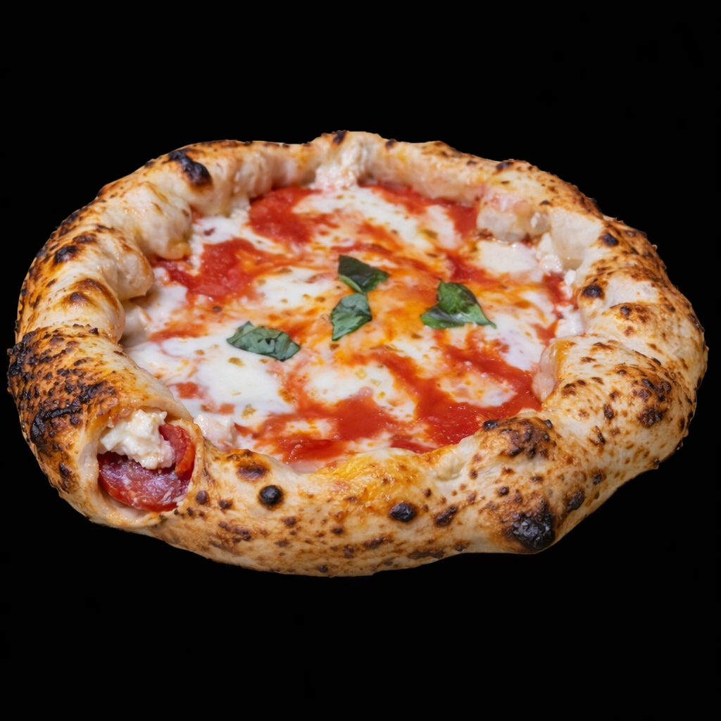 Margherita con cornicione ripieno
